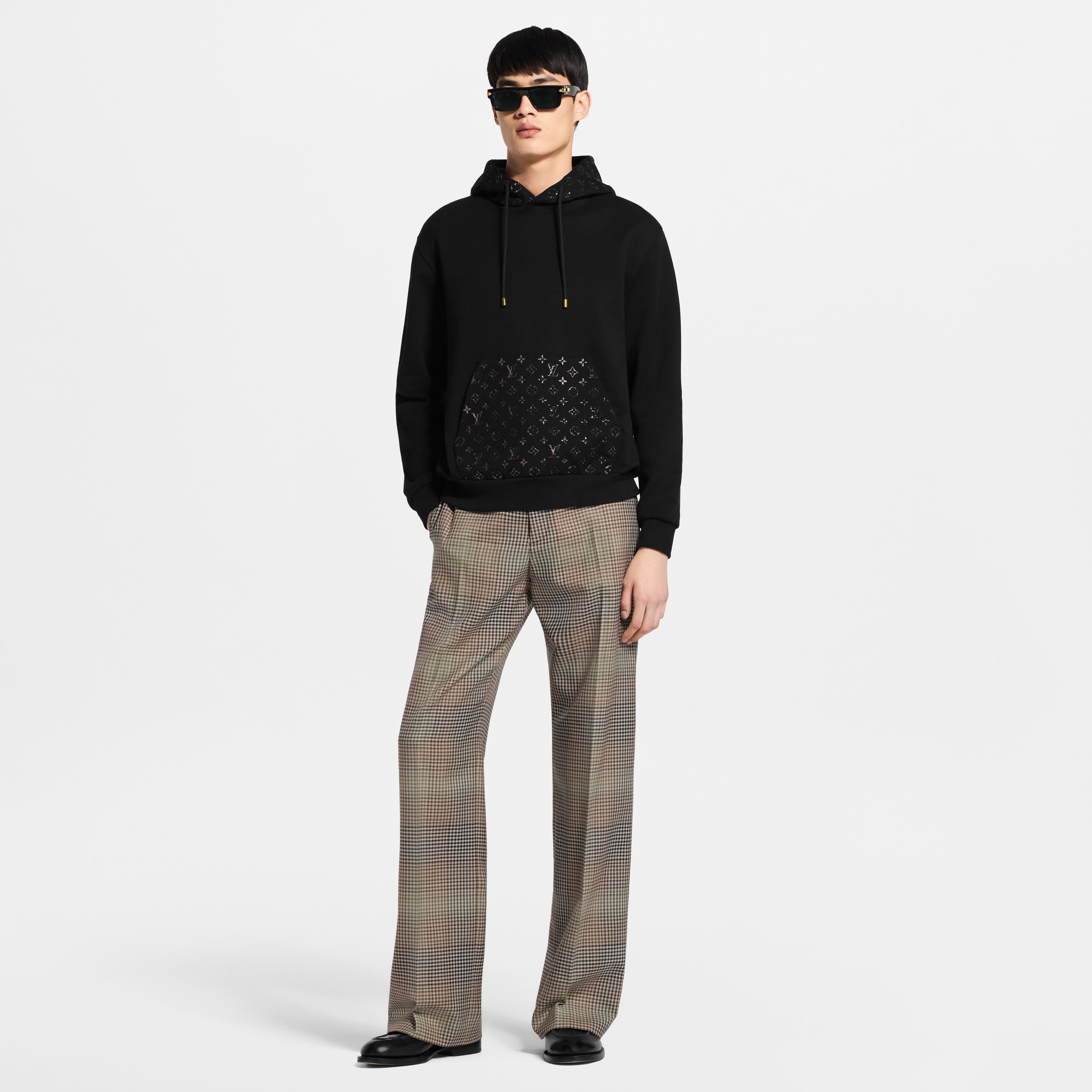 Reflective Signature Hoodie - Men - Ready-to-Wear | LOUIS VUITTON ®